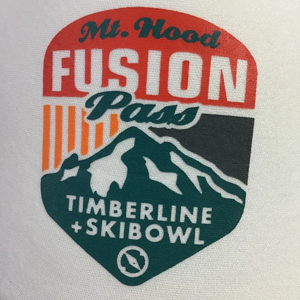 Mount Hood Fusion Pass Timberline‎ Ski Bowl Snapback Hat Adjustable Ball Cap